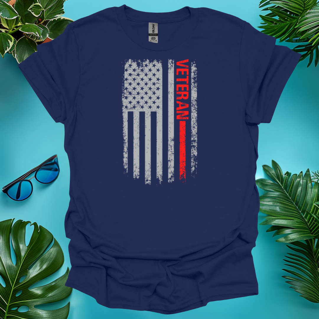 Red Line Veteran T-Shirt