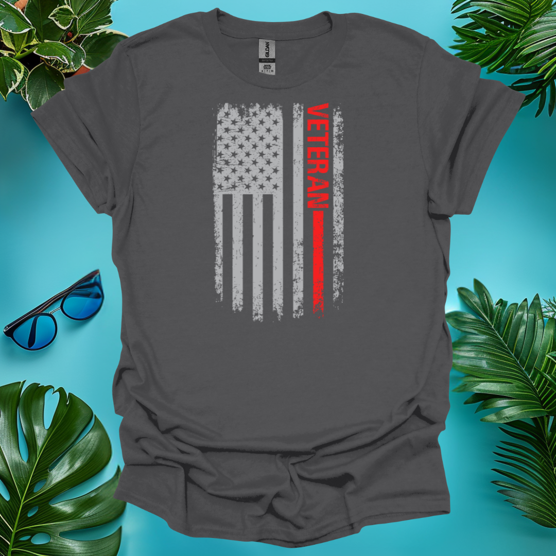 Red Line Veteran T-Shirt