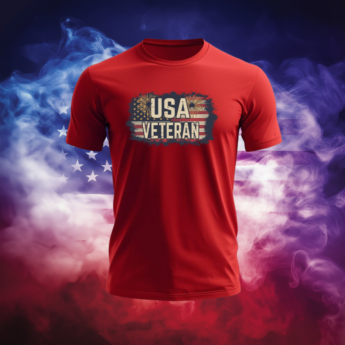 USA Veteran Flag T-Shirt