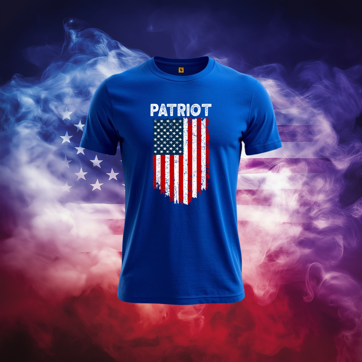 Patriot Distressed Banner Flag T-Shirt