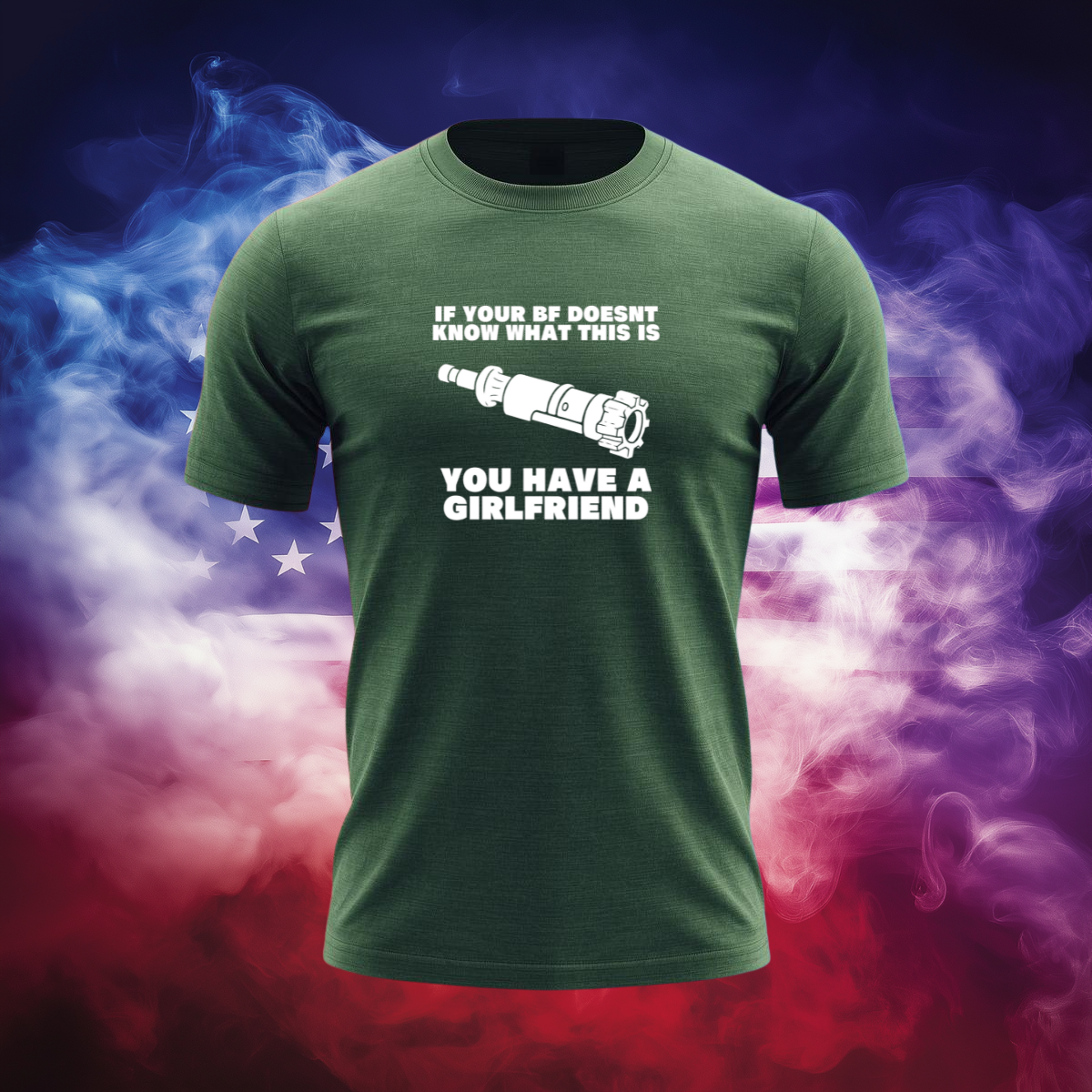 If Your BF Doesn’t Know What This Is – AR-15 BCG Funny Gun Humor T-Shirt
