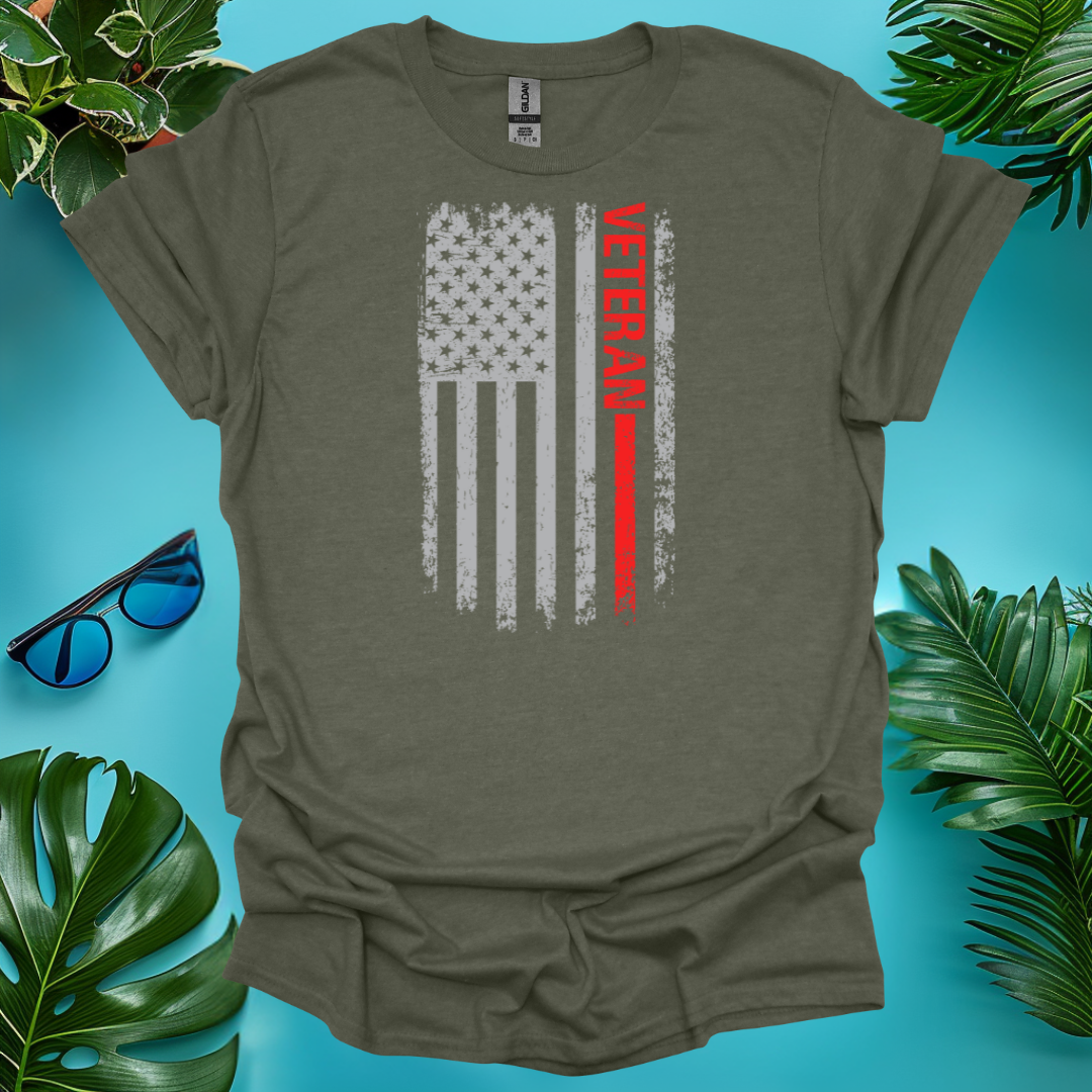 Red Line Veteran T-Shirt