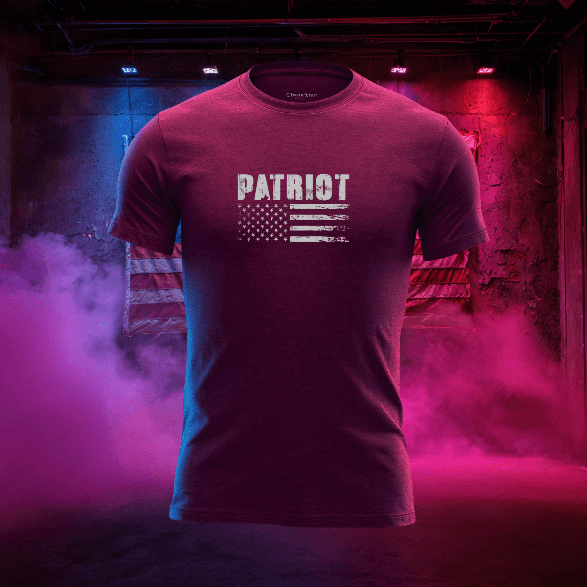 Patriot Distressed Flag T-Shirt