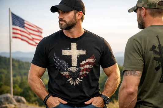 Faith Based Freedom Shirts for Men That Mean It