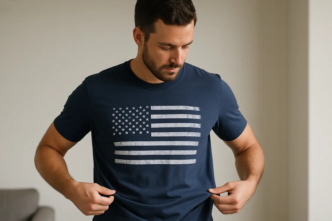 Patriotic Tees That Fit Right, First Try