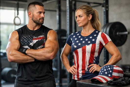 Patriotic Workout Shirts for Gym Wear That Last