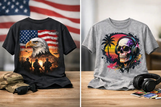 Patriotic Shirts vs Mainstream Graphic Tees