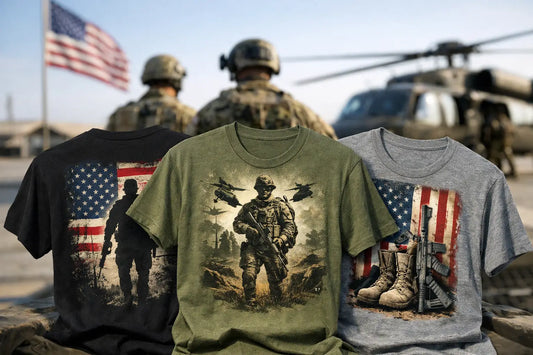 25 Pro Military Support Shirt Slogans That Hit