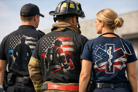 Patriotic Shirts for First Responders That Matter