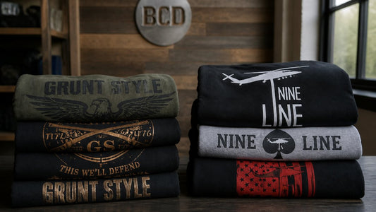 Grunt Style vs Nine Line: Veteran Owned Clothing Compared