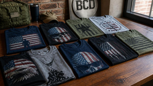 Patriotic T Shirts for Military Veterans: 10 Picks