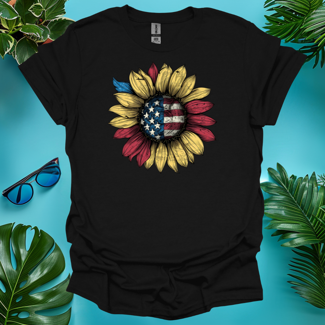 Sunflower Stars and Stripes T-Shirt