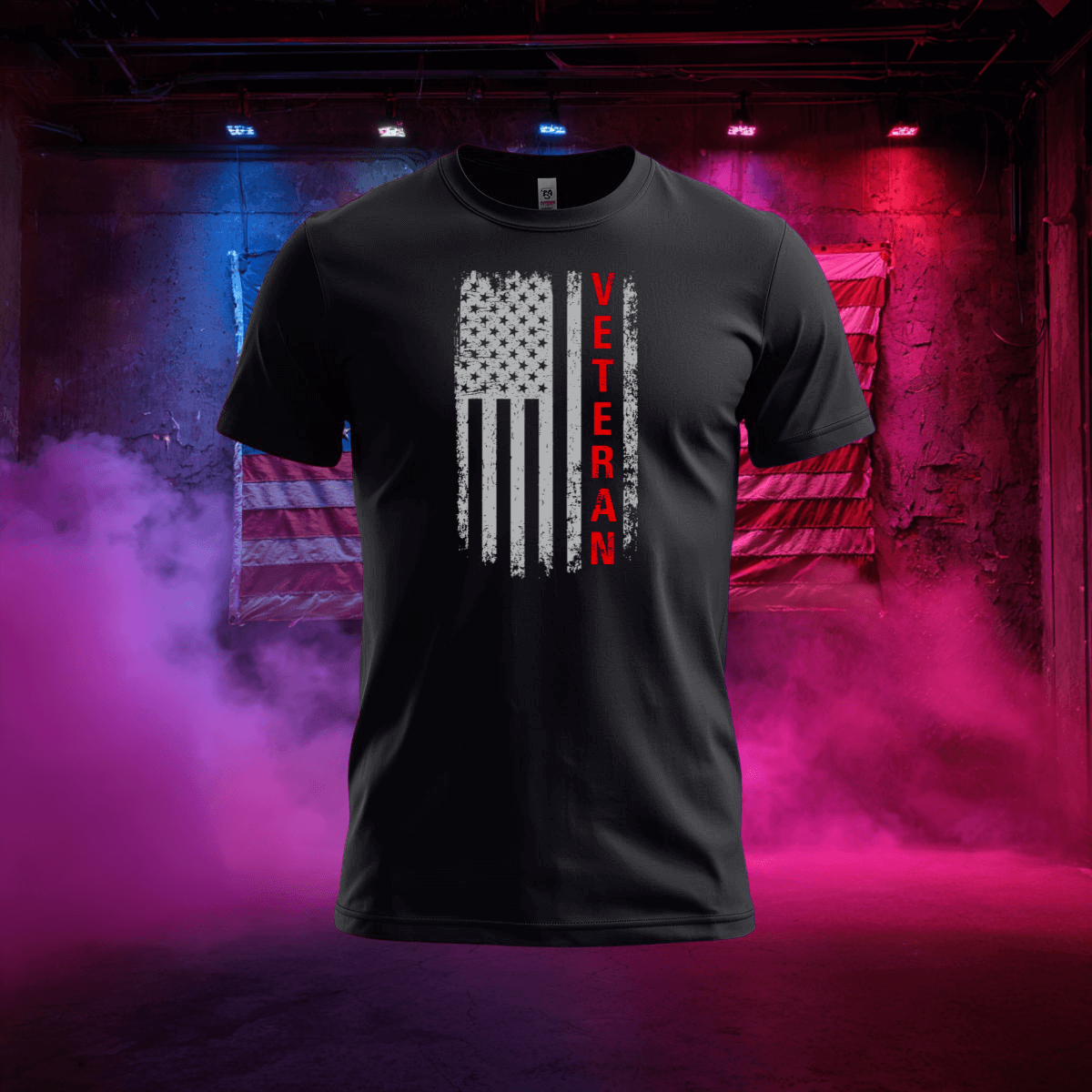 Vertical Veteran T-Shirt