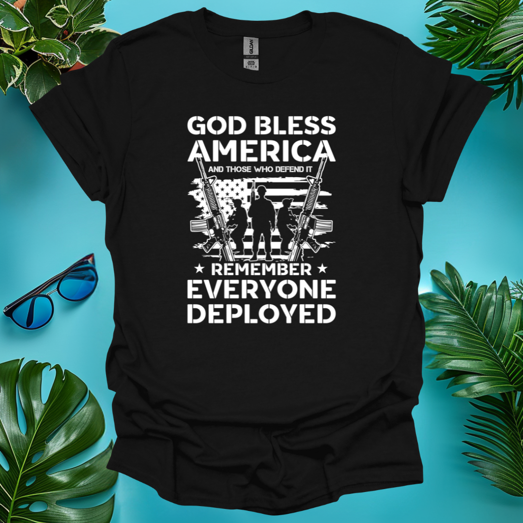 God Bless America R. E. D. T-Shirt