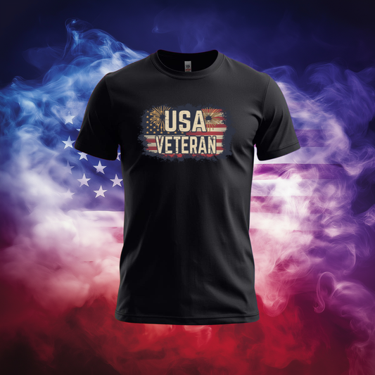 USA Veteran Flag T-Shirt