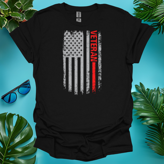 Red Line Veteran T-Shirt