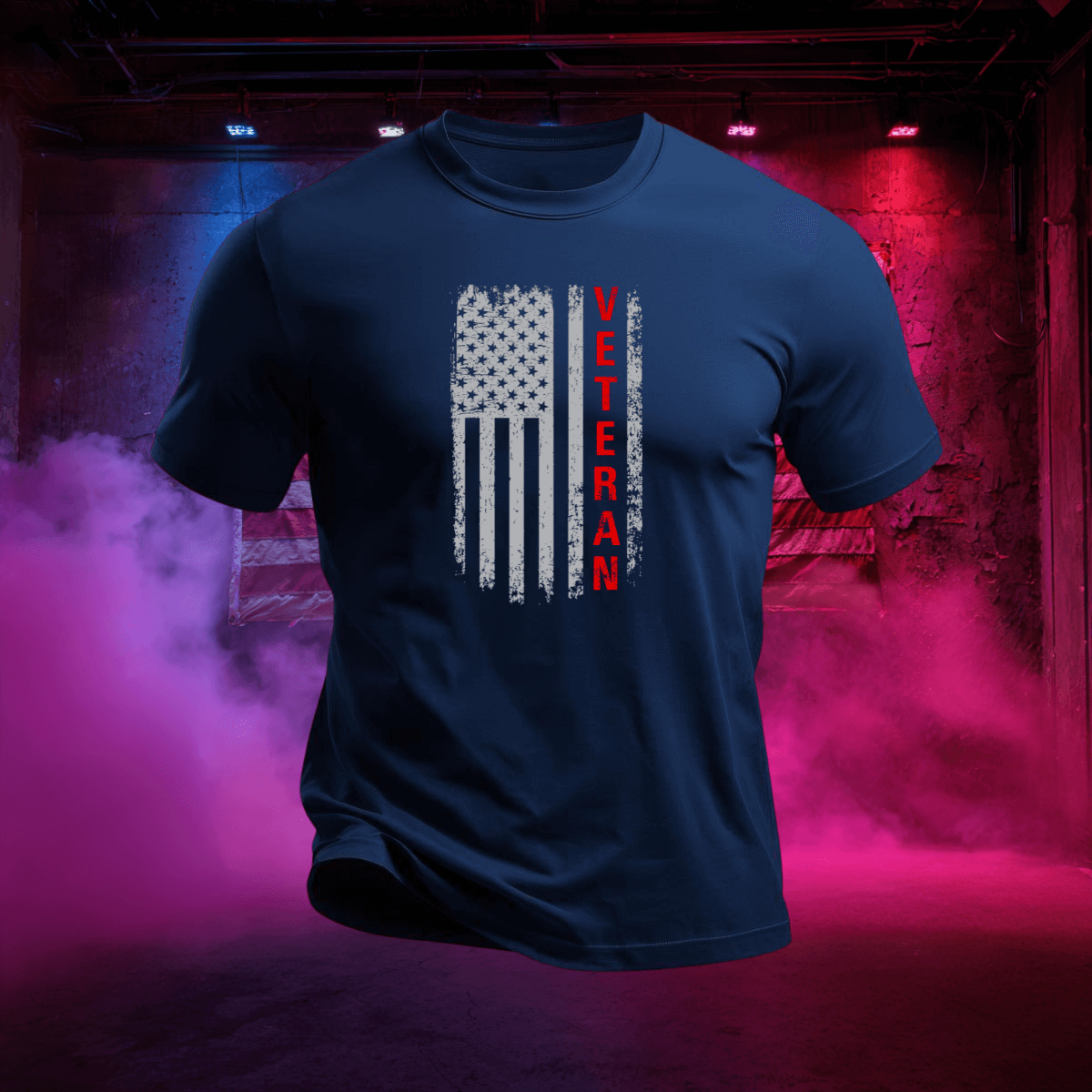 Vertical Veteran T-Shirt