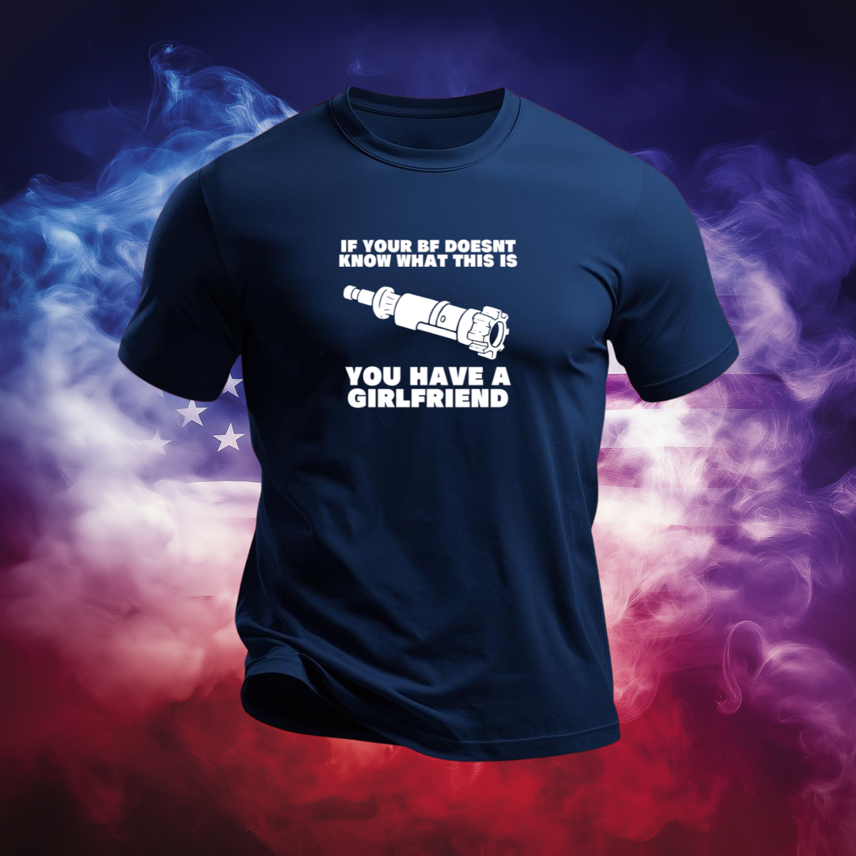If Your BF Doesn’t Know What This Is – AR-15 BCG Funny Gun Humor T-Shirt