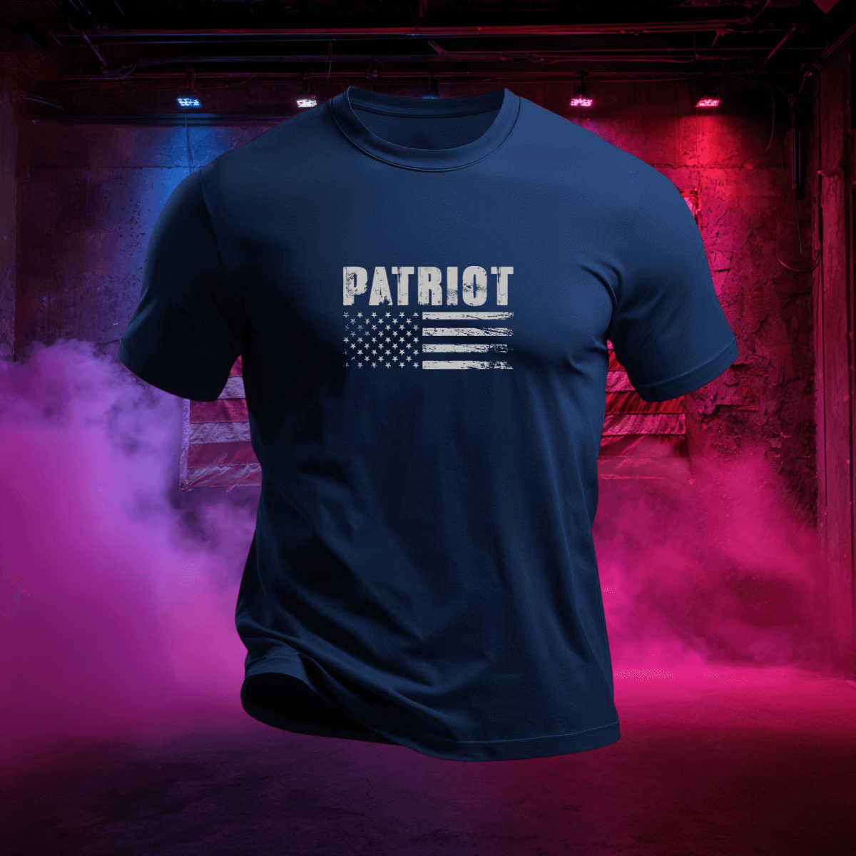Patriot Distressed Flag T-Shirt