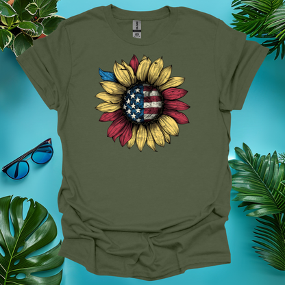 Sunflower Stars and Stripes T-Shirt