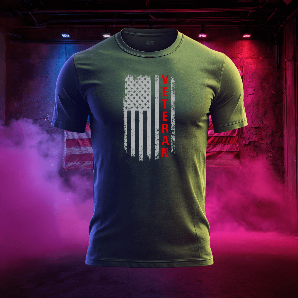 Vertical Veteran T-Shirt
