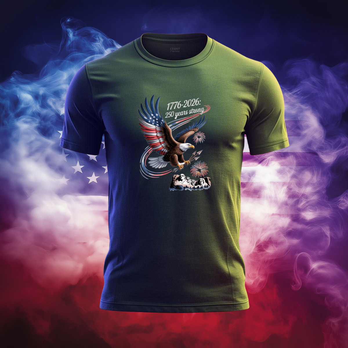 America's 250th Anniversary Eagle Flight – 1776-2026 Patriotic Celebration Tee