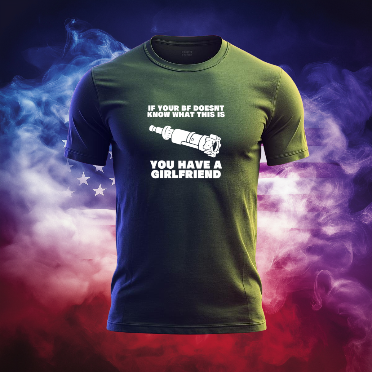 If Your BF Doesn’t Know What This Is – AR-15 BCG Funny Gun Humor T-Shirt