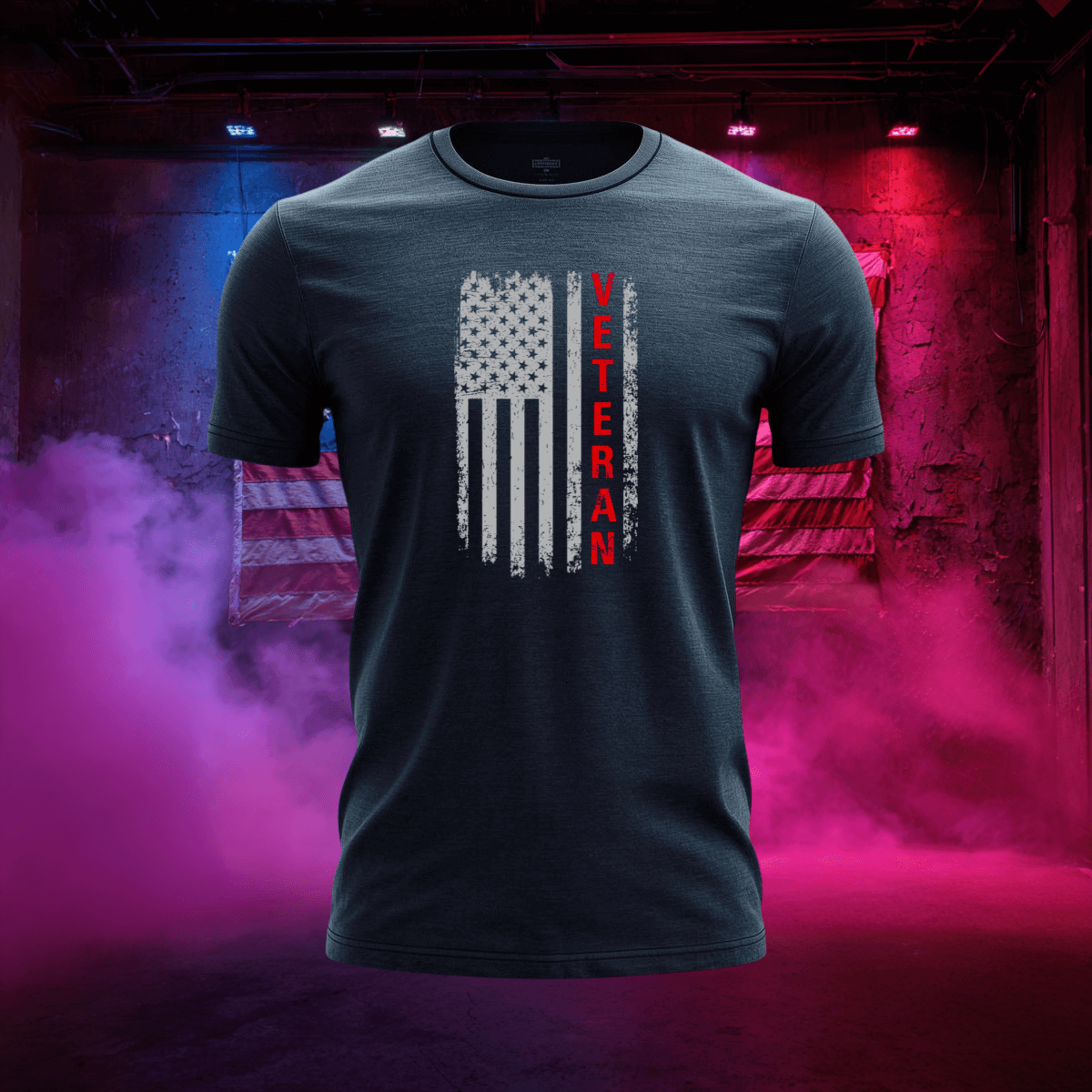 Vertical Veteran T-Shirt