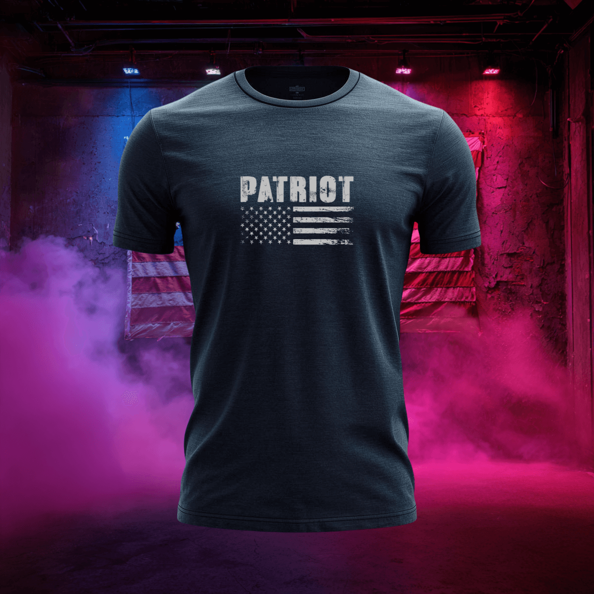 Patriot Distressed Flag T-Shirt