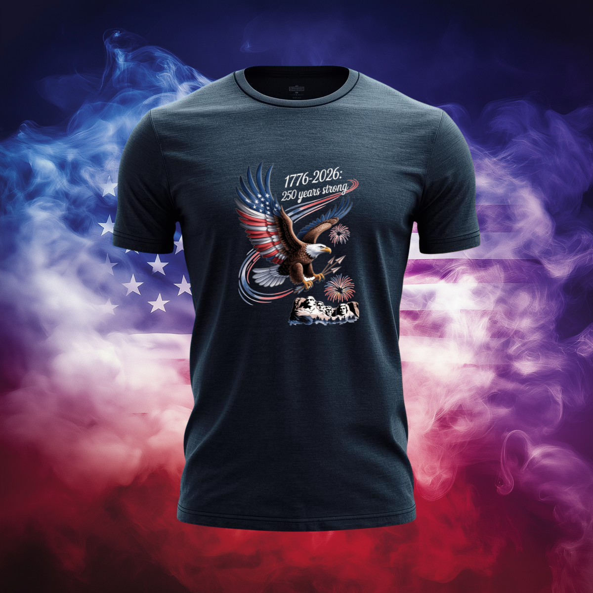 America's 250th Anniversary Eagle Flight – 1776-2026 Patriotic Celebration Tee