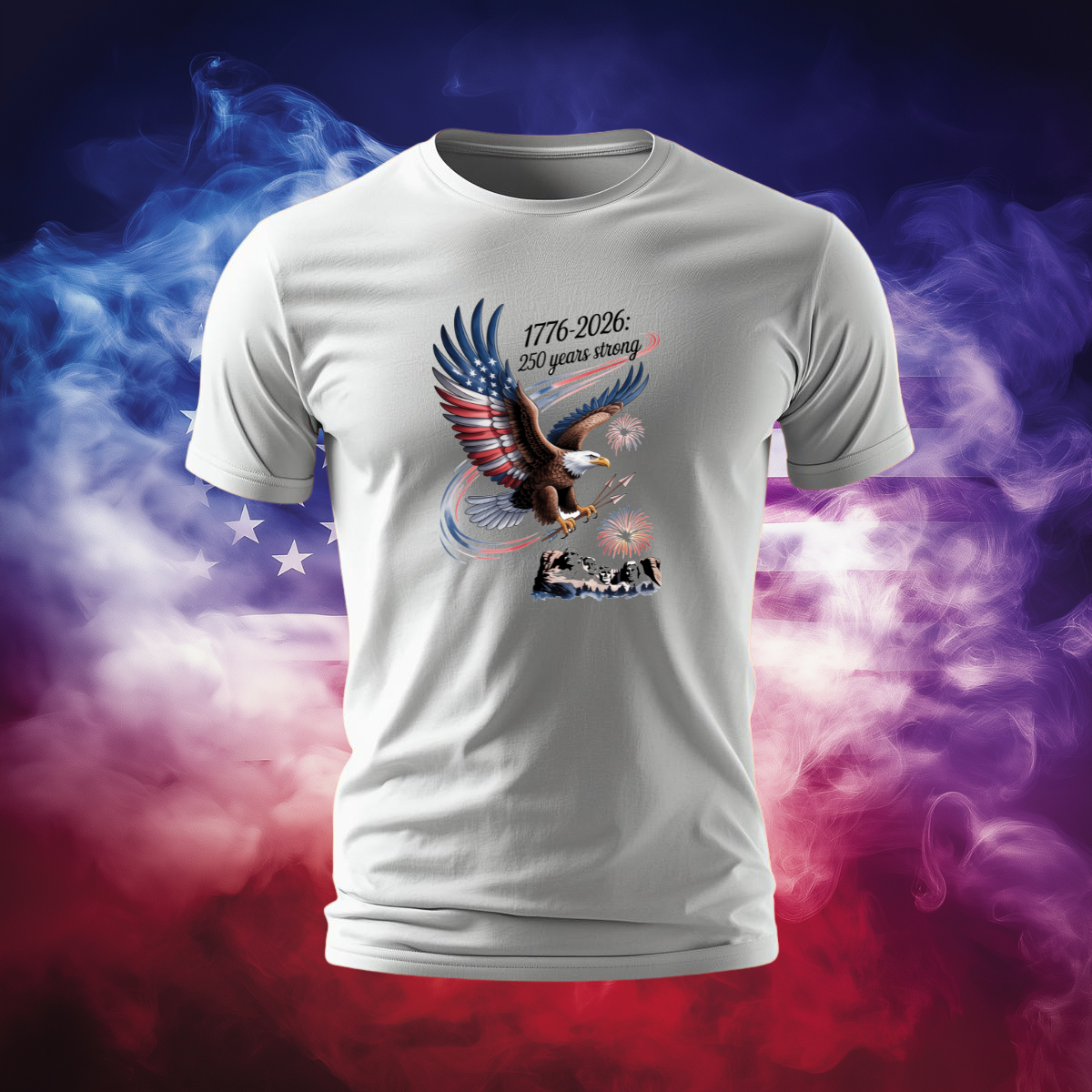 America's 250th Anniversary Eagle Flight – 1776-2026 Patriotic Celebration Tee