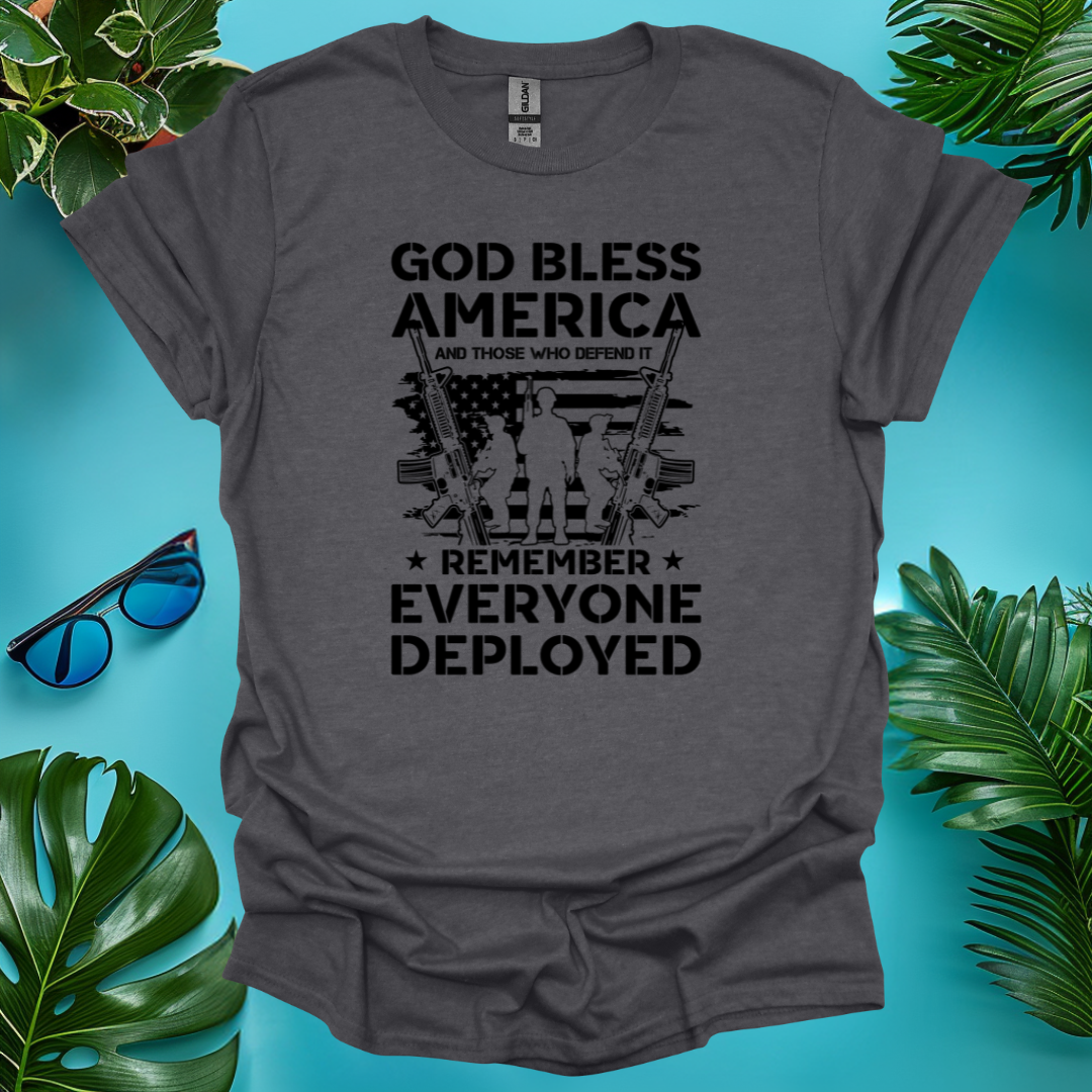 God Bless America R. E. D. T-Shirt