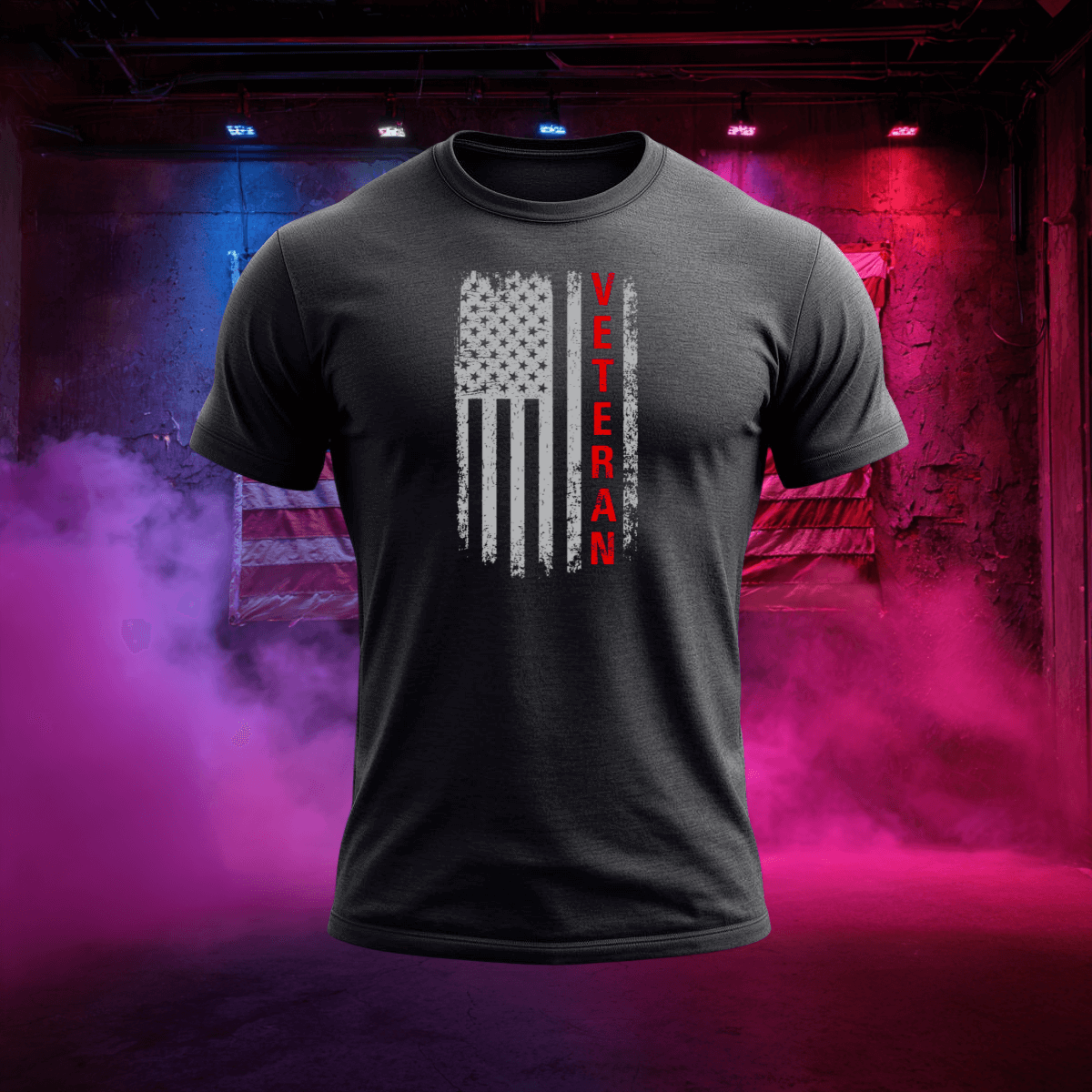 Vertical Veteran T-Shirt