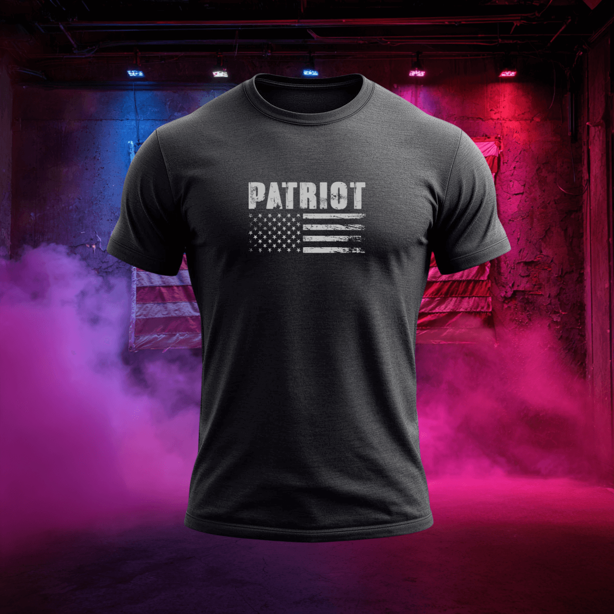 Patriot Distressed Flag T-Shirt
