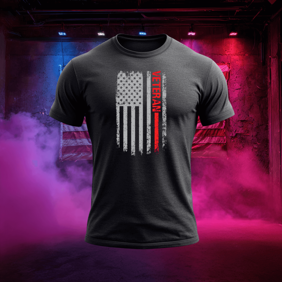 Red Line Veteran T-Shirt