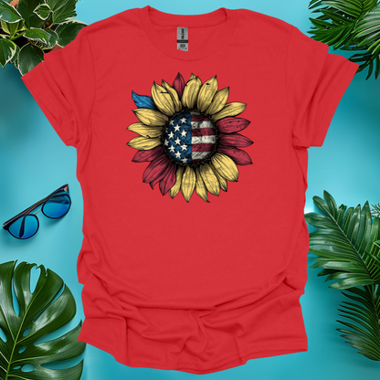 Sunflower Stars and Stripes T-Shirt