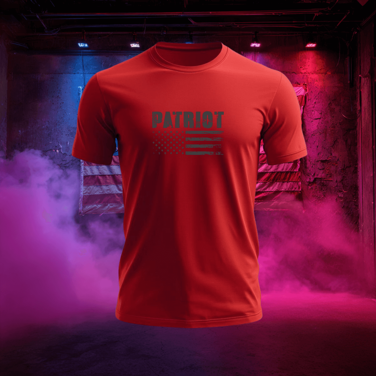 Patriot Distressed Flag T-Shirt