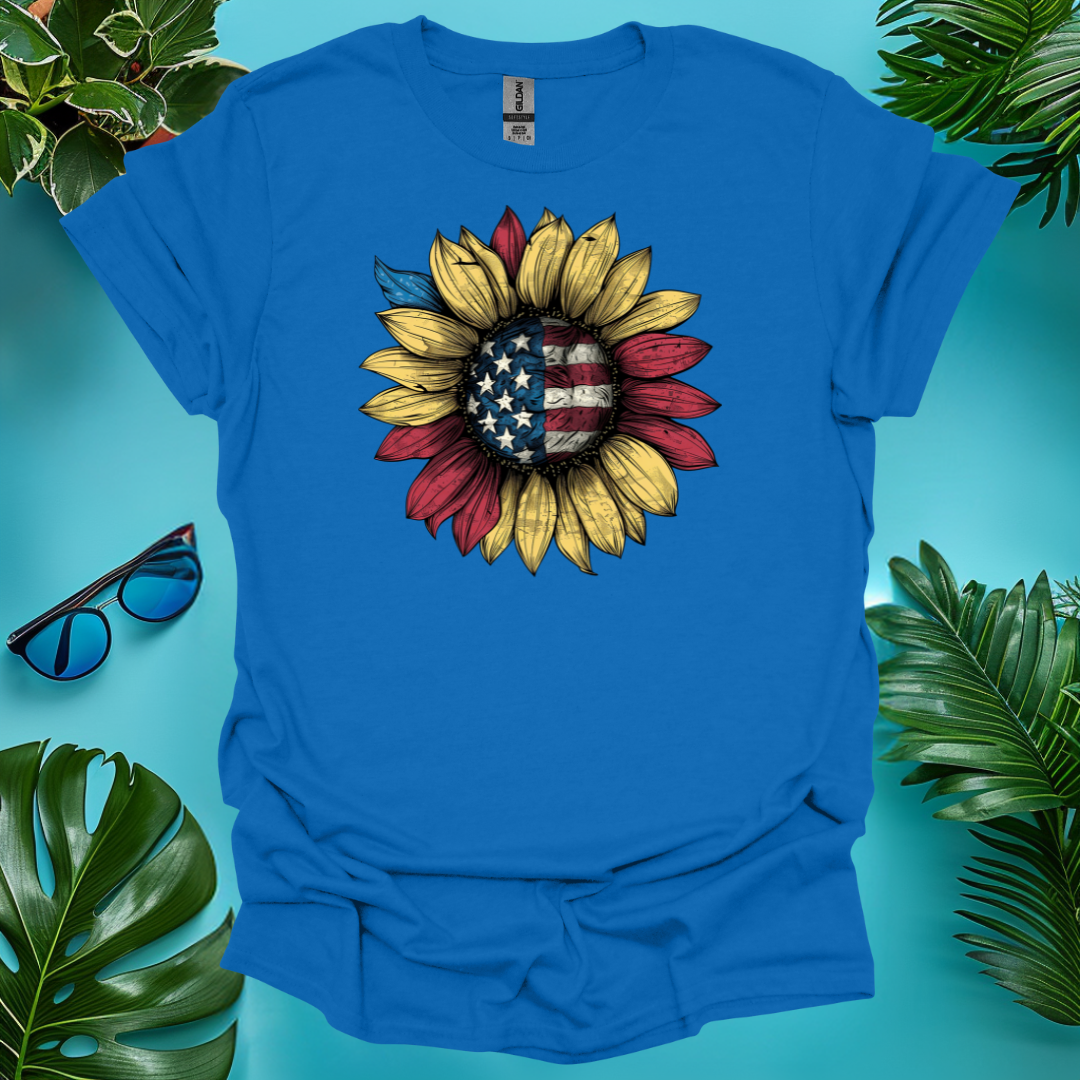 Sunflower Stars and Stripes T-Shirt