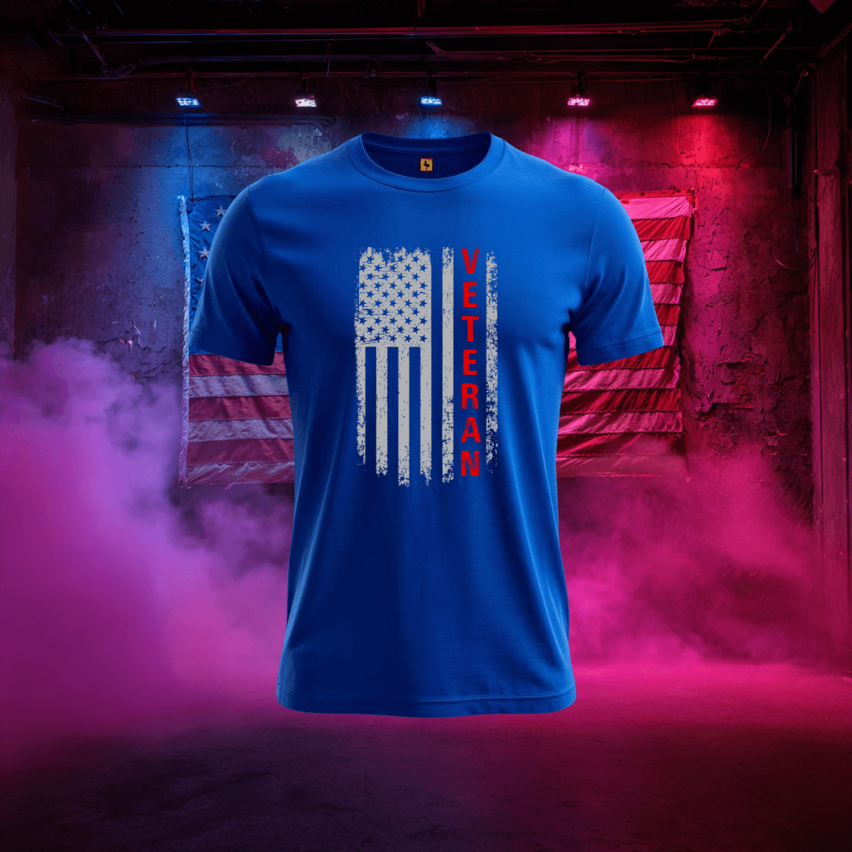 Vertical Veteran T-Shirt