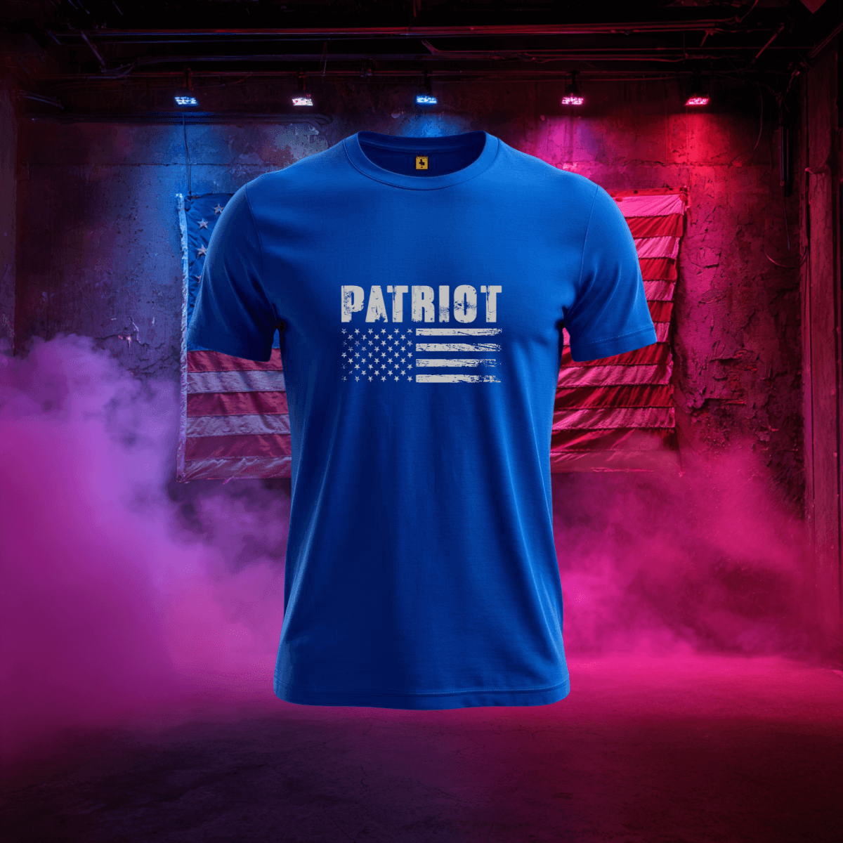 Patriot Distressed Flag T-Shirt