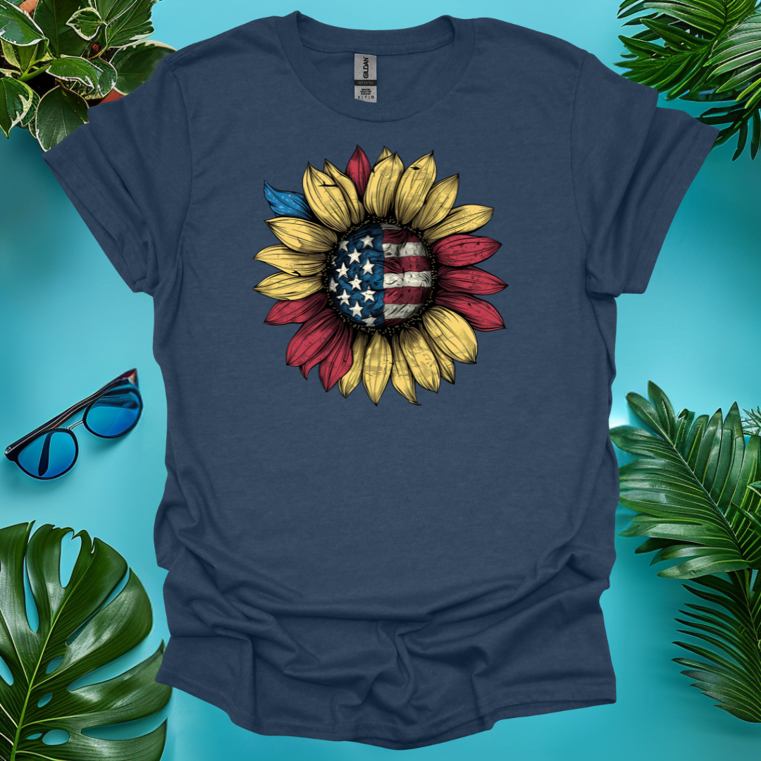 Sunflower Stars and Stripes T-Shirt