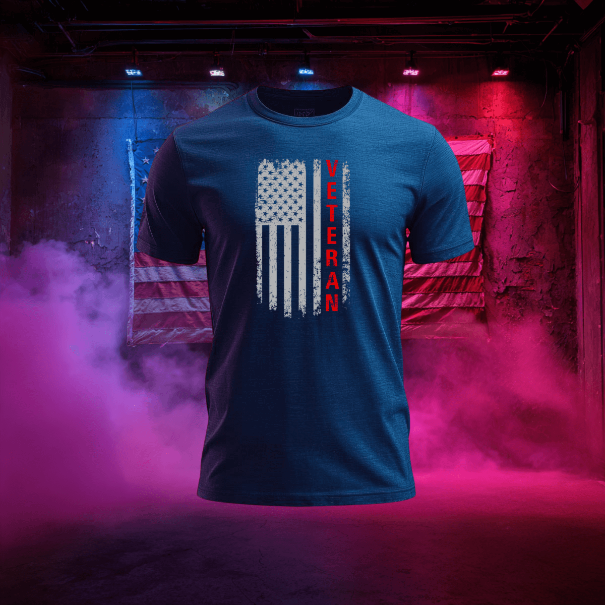 Vertical Veteran T-Shirt