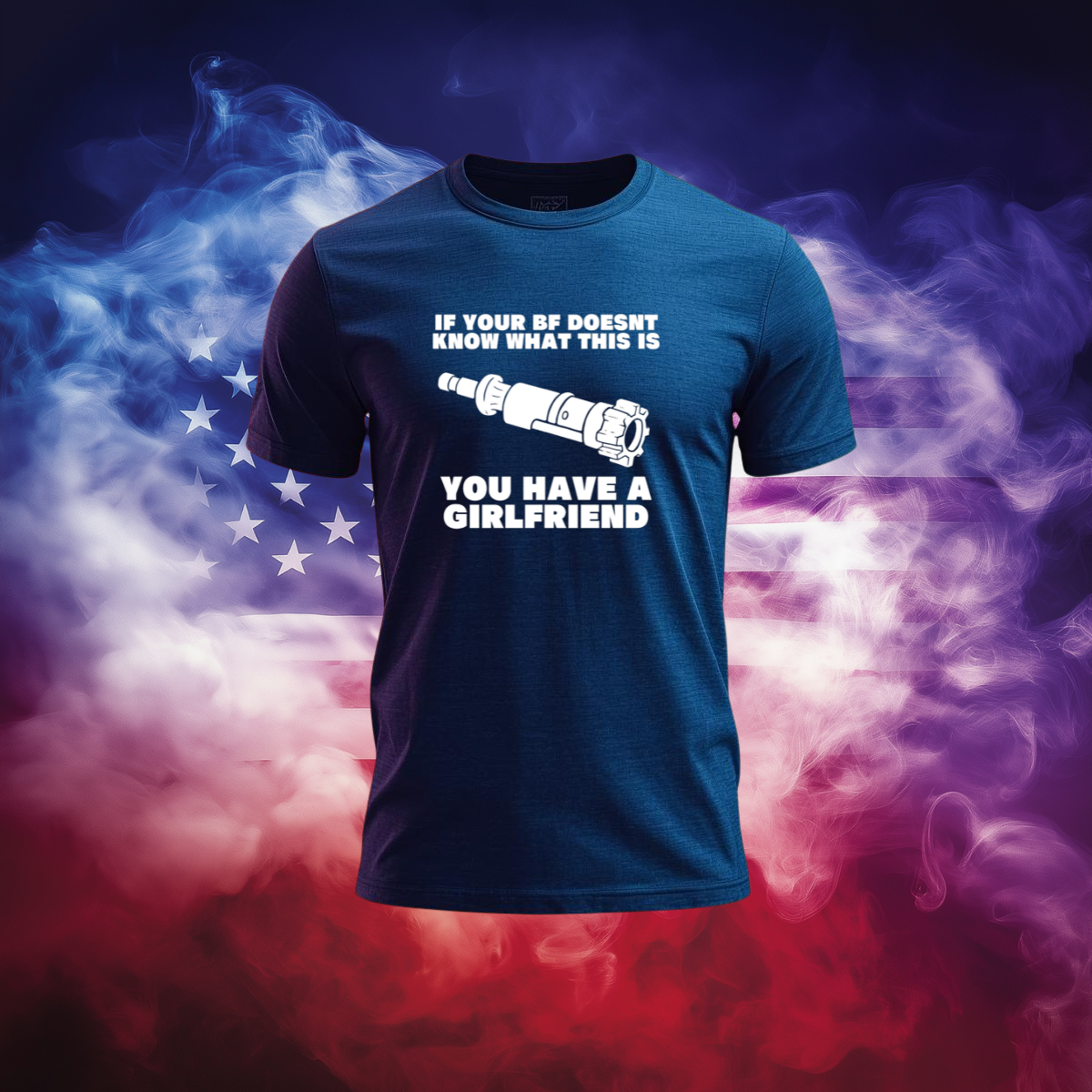 If Your BF Doesn’t Know What This Is – AR-15 BCG Funny Gun Humor T-Shirt