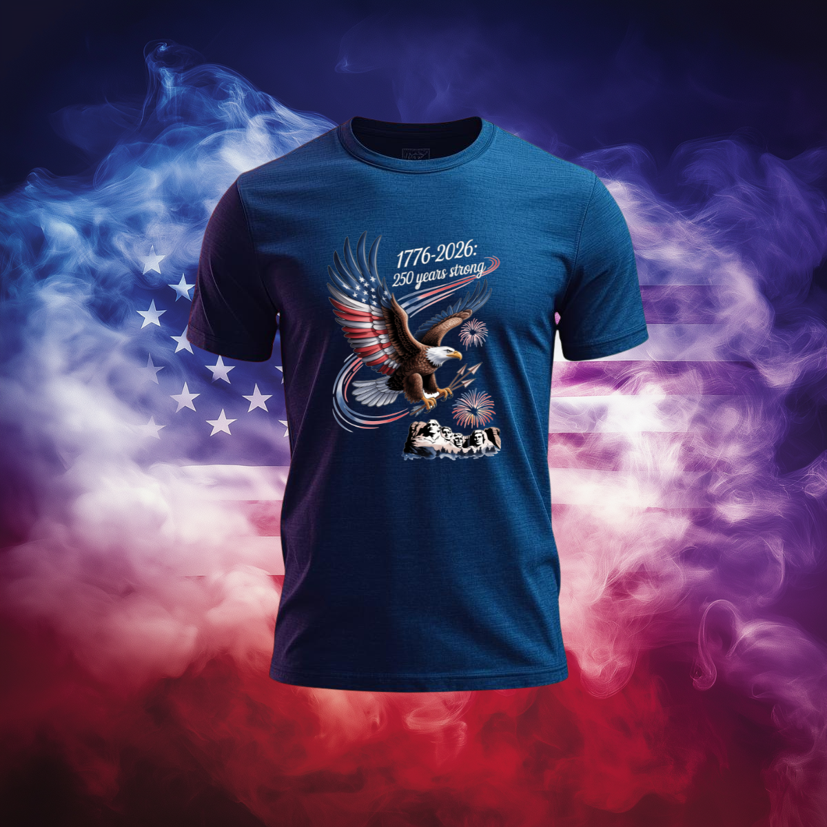 America's 250th Anniversary Eagle Flight – 1776-2026 Patriotic Celebration Tee