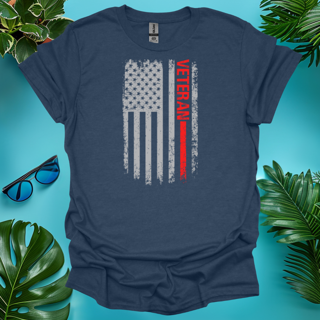 Red Line Veteran T-Shirt