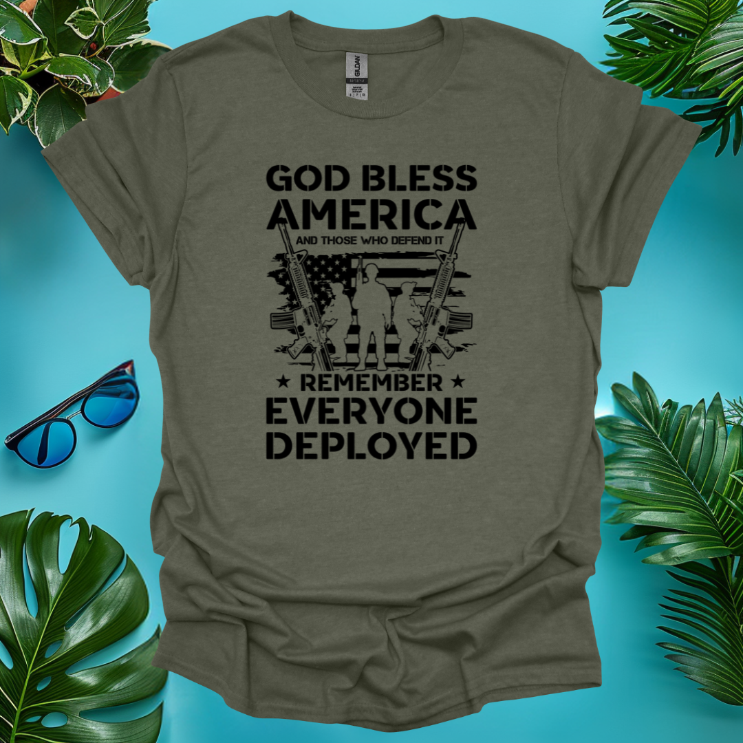 God Bless America R. E. D. T-Shirt