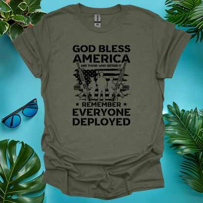 God Bless America R. E. D. T-Shirt