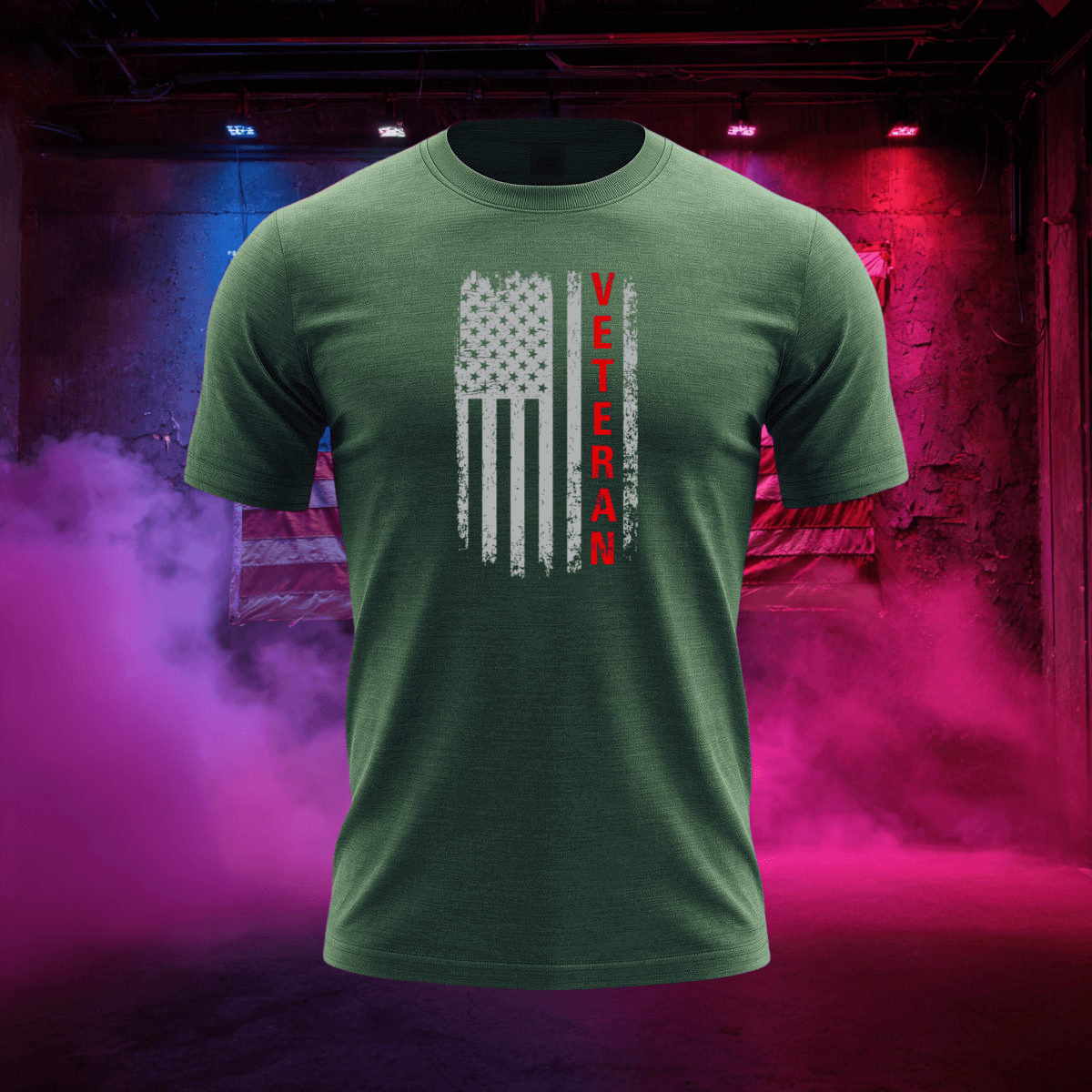 Vertical Veteran T-Shirt