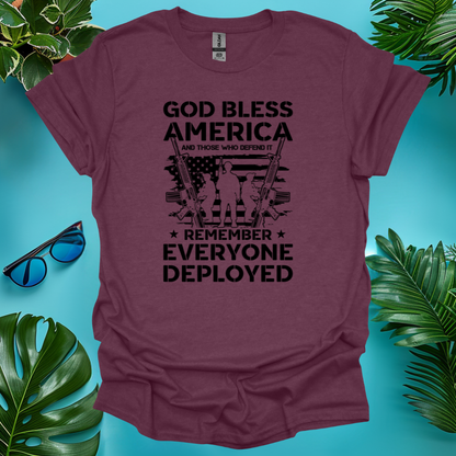 God Bless America R. E. D. T-Shirt