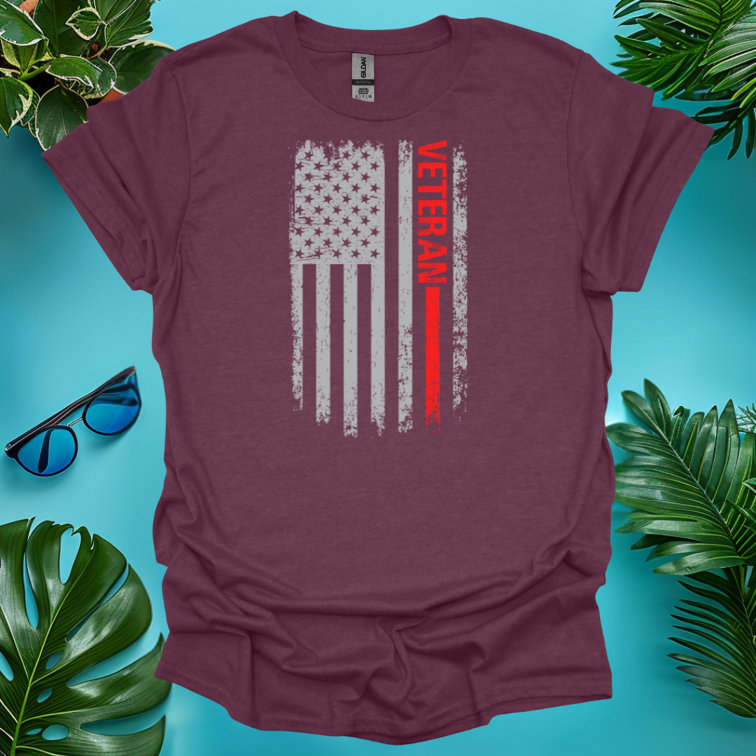 Red Line Veteran T-Shirt